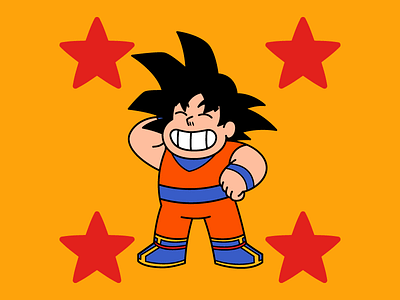 Goku of the Steventh Universe data data crew dbz dragon ball enamel goku illustration pin steven universe