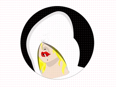 Blonde art blonde illustration vector woman illustration
