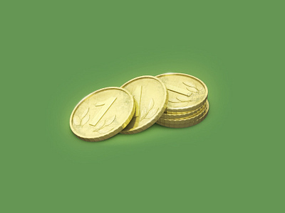 Gold Coin 3Dicon 3d 3dicon bank bankaccount coinsicon gold icon icondesign icondesigner illustration moneyicon payment wallet