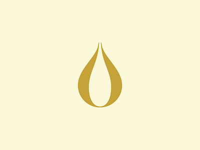 Olive drop mark o.typography oil olive olivetree symbol
