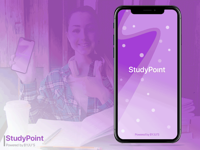 StudyPoint | Learning App adobe xd animation app design design design jombie education app interaction design learning app micro interaction mobile app sushant sushant kumar rai ui uiux ux