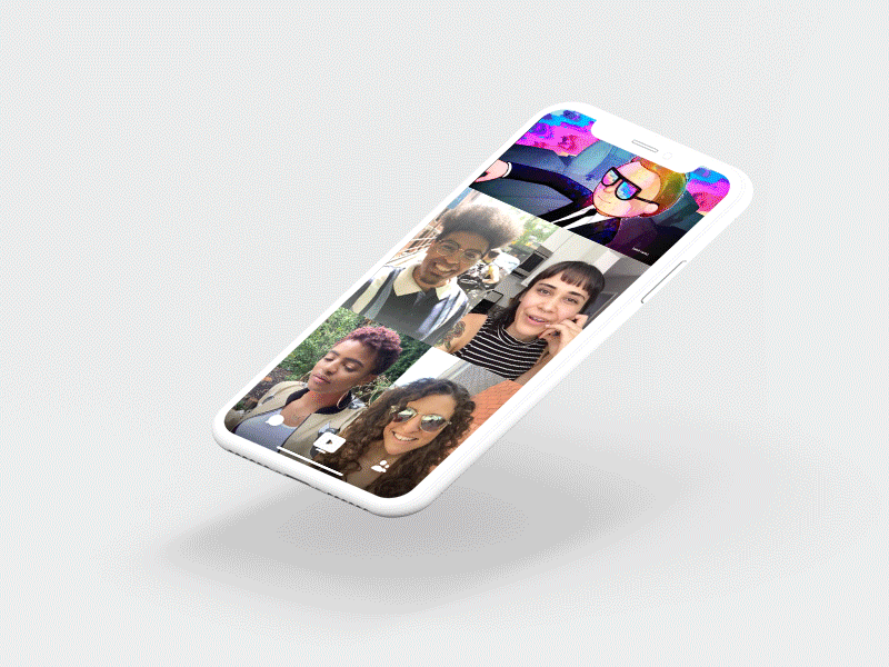 Tray Transition airtime chat ios social soundcloud spotify transition tray video chat youtube