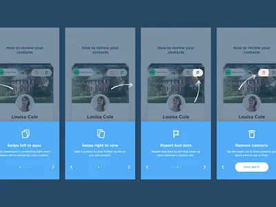 Swipedeck FTU Coachmarks coach marks first time use ftu overlay