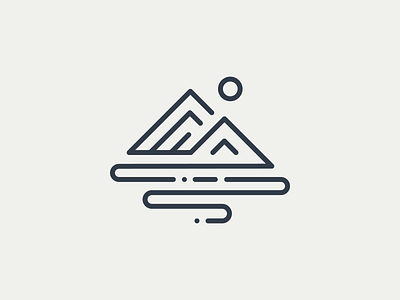 Boulder boulder church identity illustration line art logo mountain