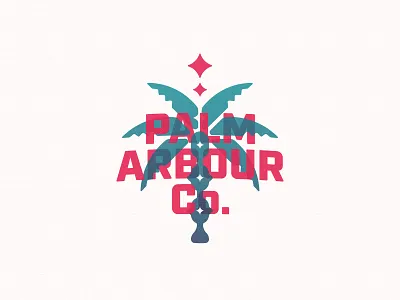 Palm Arbour Co. Logo Development 2 adventure apparel blog brand branding clothing design fashion holiday logo palm palmtree swimwear travel tropical vacation vector