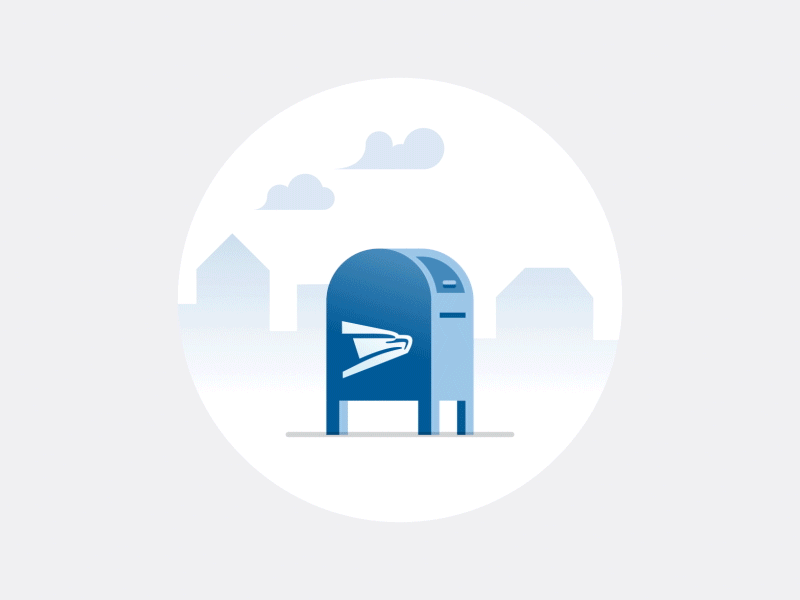 Informed Delivery animation app illustration mail mograph motion