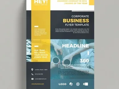 Creative Corporate Business Flyer branding business flyer flyer flyer design poster poster design stationary