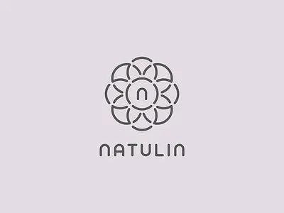 Natulin feminine linen logo nature subtle yarn