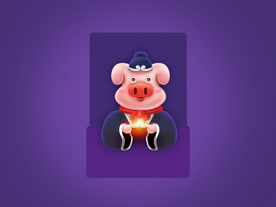 PIG ui 图标 插图 设计