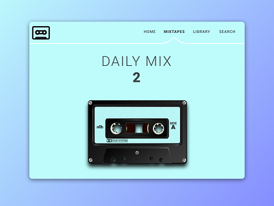 053 Navigation Header app daily 100 daily 100 challenge dailyui design icon menu menu bar menu card minimal mockup music music art navigation bar navigation menu typography ui ux vector website
