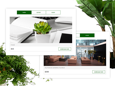 Greenrooms flowers plants web design