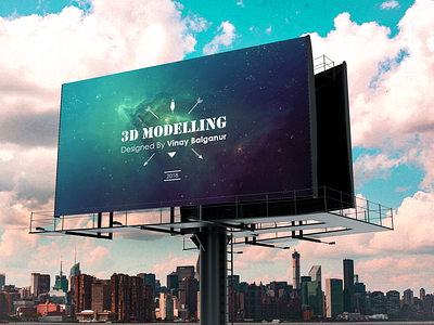 Advertisement Board Design 3d art 3d layout adobe illustration adobe indesign adobe photoshop branding color grading design dimension indesign lightroom logo logo 3d typography