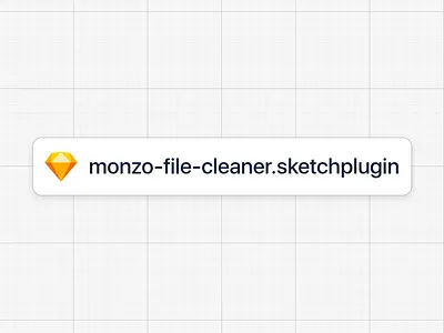 Monzo File Cleaner monzo plugin process sketch