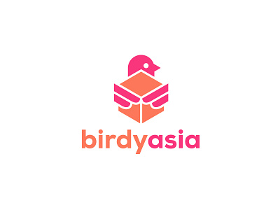 Birdy Asia asia bird box delivery ecomerce logo package shipping