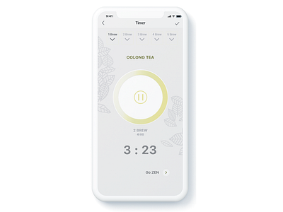 Tea timer timer ui ui challange ui elements