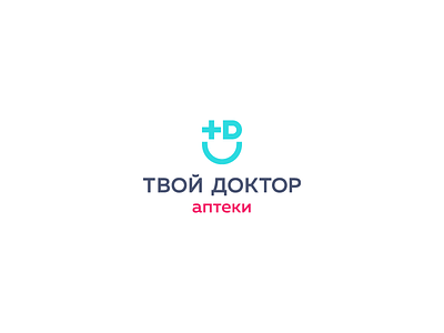 Аптеки «Твой доктор» brand brandidentity branding design doctor health identity illustration logo logo design logomachine logos logotype magazine pharmacy white