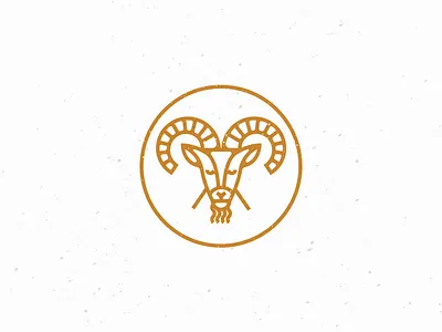 Goat Logo animal animal character brand design goat icon identity logo mark seal symbol