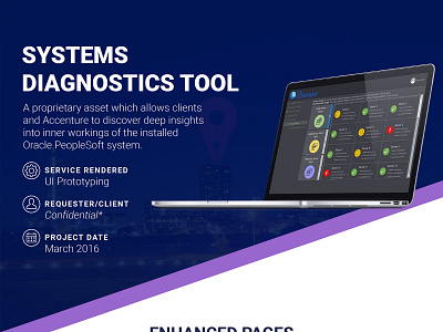 Systems Diagnostics Tool dashboard dashboard design dashboard ui data visualization design ui uiuxdesign visualdesign webdesign