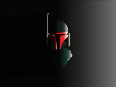 "As you wish" - Boba Fett adobe illustrator avatar boba fett bobafett bounty hunter force helmet icon illustration movie star wars
