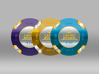 Casino Chips 2d 3d ad campaign color colorful concept design digital 3d gambling illustration illustrator logo photoshop plastic product branding product design silver transparent vector vector art