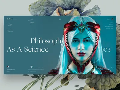 RedRead book design fashion interface news photo slide typography ui web