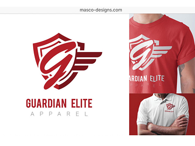 Final Business Logo for Guardian Elite Apparel