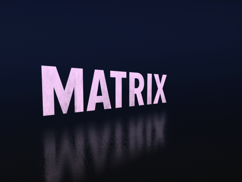 Glitch after effects animation