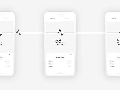 Pulse App Design app design pulse ui ui design ui ux