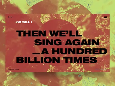Songs | Concept Hero concept design grid helvetica hero ui web design