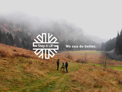 Step It Up Logo brand branding branding agency corporate branding corporate identity logo mexico nat geo natgeo national geographic natural nature photo photojournalism slogan sustainability sustainable world