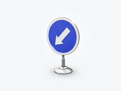 Arrow 3Dicon 3d 3dicon arrow arrowicon design direction icon icondesign icondesigner illustration