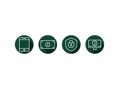 Banking Icons banking desktop icons icons set mobile money online security