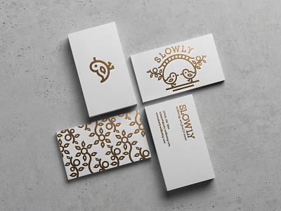 SLOWLY brand style brand branding branding design graphic graphic design identidad corporativa identidade identidade de marca identidade visual identity identity branding identity card identity design illustration design logo logotipo logotlpe mark pattern design square logo