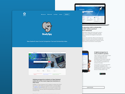 StudySpy - Case Study on Obvious. adobe app blue branding coding design flat identity illustration ios logo mobile portfolio responsive ui ux web webdesign website xd