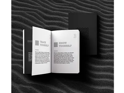 Mentalmatter Journal brand branding design editoral journal logo mock up publication typography