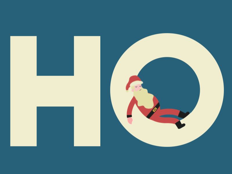 Santa Claus 2d after effects animation ps