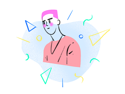 Solo Boy Illu artwork character design drawing graphic art illustration ipad pro procreate sketch ui web illustration
