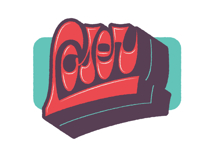 Loser animation lettering loser motion script lettering sticker write on