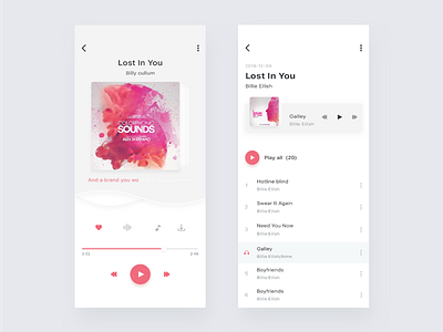 Music ios music app ux ui