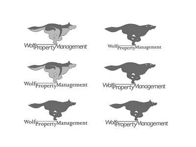 Logo -Wolf Property logo variants