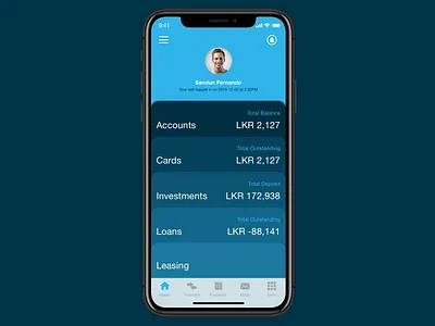 Mobile Banking App app app concept beautiful blue and white branding clean concept creative design ios 12 iphonex iphonexs logo mobile mobile app mobile app design simple design typography ui ux