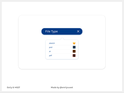 Dailyui 27 dailyui dropdown file sketch app uidesign uxdesign