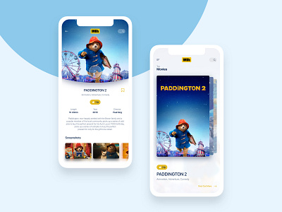 IMDb App Redesign Concept app app ui design ideas design trends dribbble best shot illustration imdb interface rating concept redesign concept trend 2019 trending trendy design typography ui