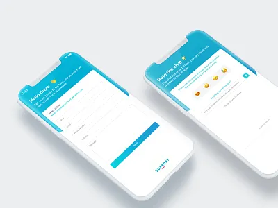 Chat Support UI chat mobile support ui ux ux design
