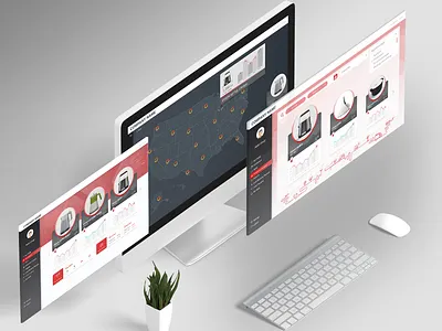 Predictive analytics UX/UI design illustration predictive analytics ux ui ux design