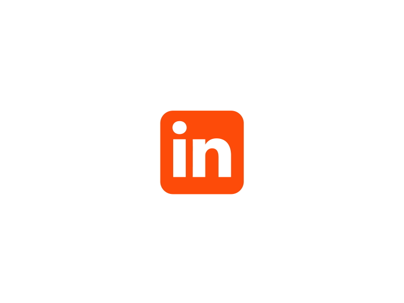 Animated Icon – Linkedin animacion animated gif animation design animation icon flat flat design icon icongraphy linkedin motion motion art motion graphic ui concept