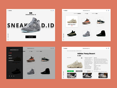 Snakers Website adidas adobe aplikasi app design ecommerce indonesia mobile shoes shop sneaker sneakerhead sneakers ui ui ux ux ux challenge ux design uxd wear