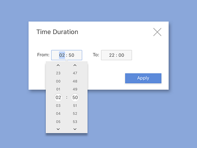 Daily UI #007 Settings app dailyui dailyui 007 settings time picker timepicker ui web