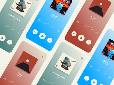 Music Player V2 album cover daily daily 100 daily 100 challenge daily challange design music music album music app music player ui ux ux design