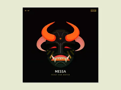 10x18 — Messa 10x18 album art art graphic design illustration layout music type visual design